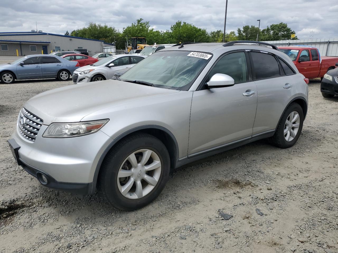 2005 Infiniti Fx35 იყიდება Sacramento-ში, CA - Minor Dent/Scratches