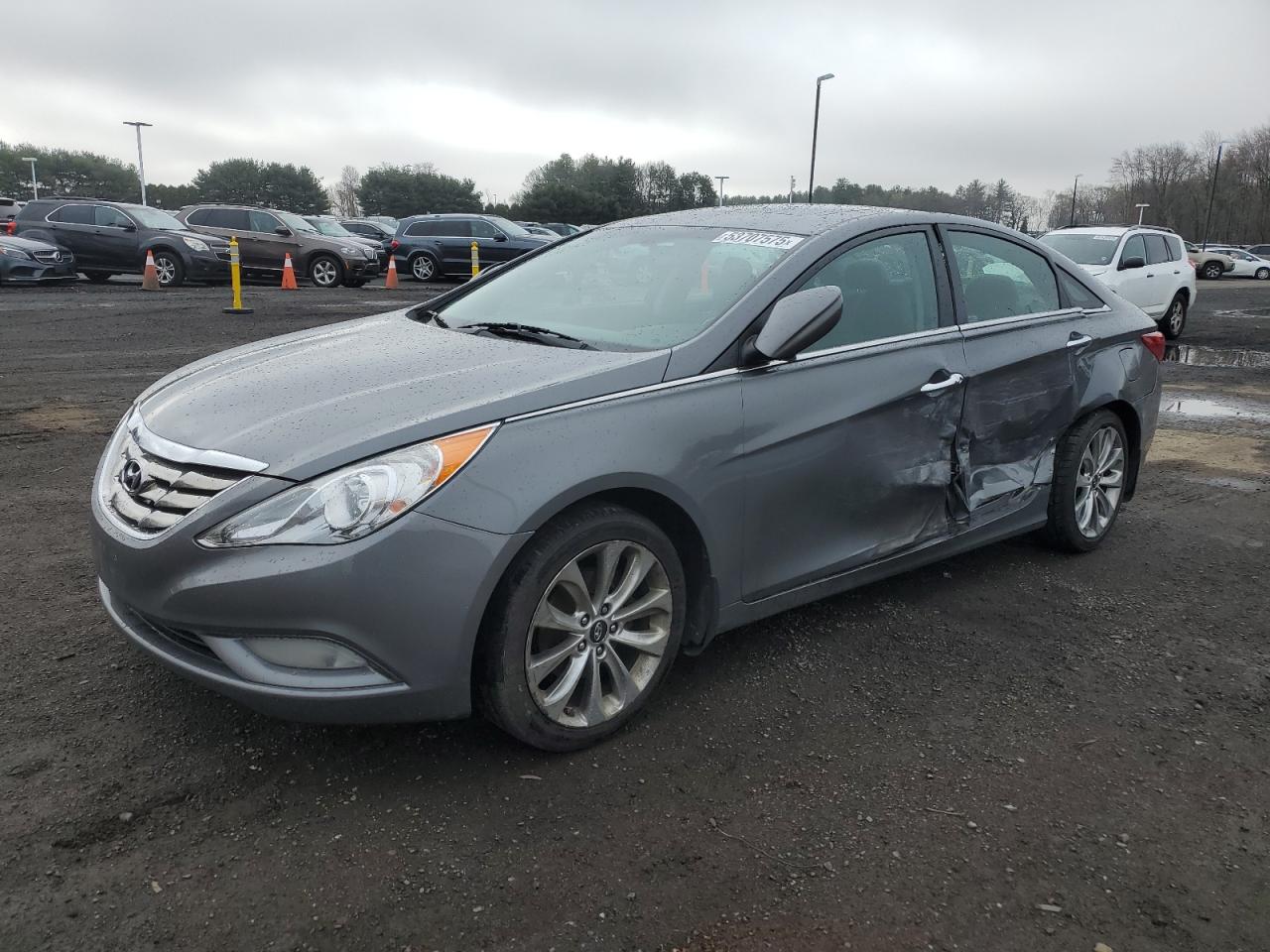 2013 Hyundai Sonata Se на продаже в East Granby, CT - Side