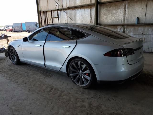 Хэтчбеки TESLA MODEL S 2015 Серебристый