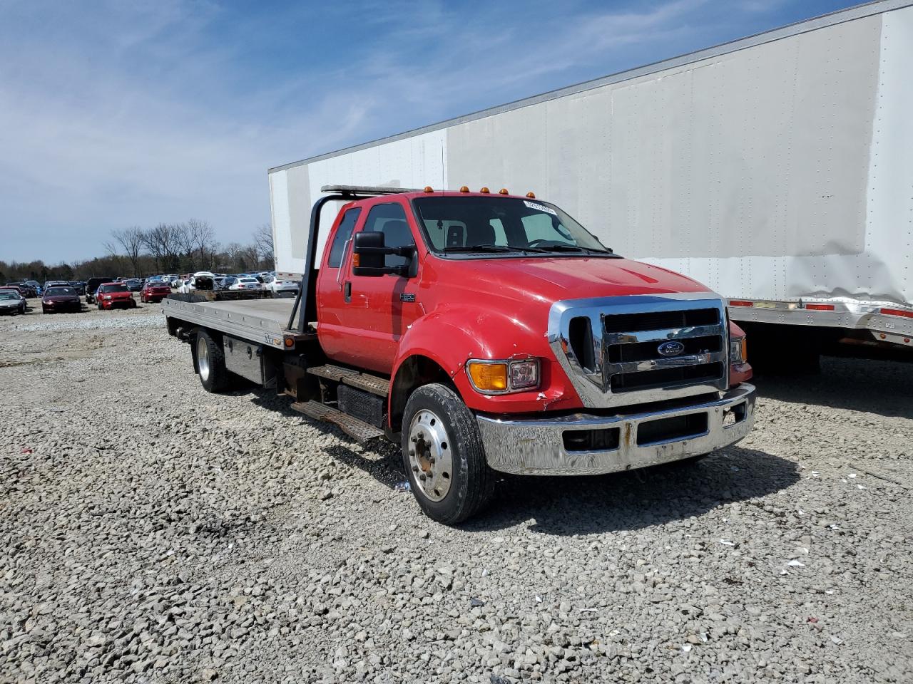 2015 Ford F650 Super Duty Rollback Truck for Sale in Cicero, IN - Front End