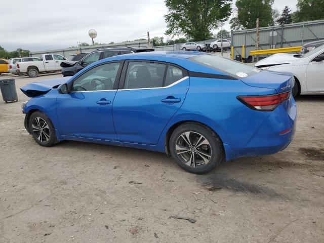  NISSAN SENTRA 2021 Синий