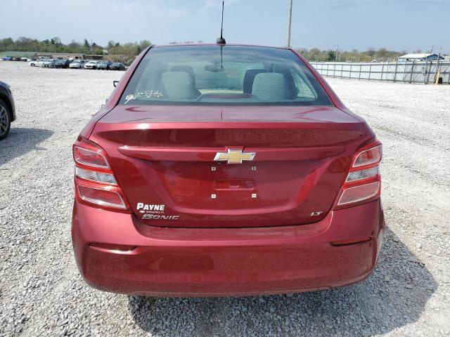  CHEVROLET SONIC 2019 Red