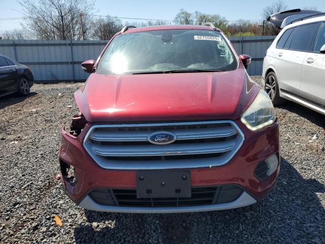  FORD ESCAPE 2018 Czerwony