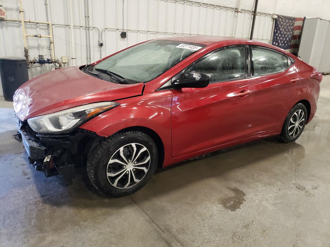 2016 Hyundai Elantra Se en Venta en Avon, MN - Front End