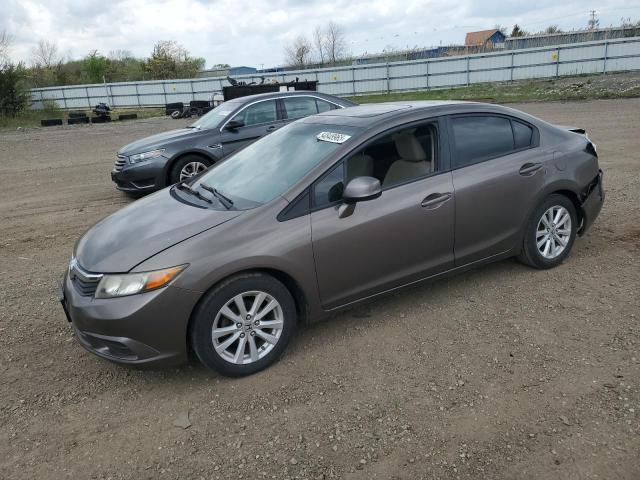  HONDA CIVIC 2012 Серый