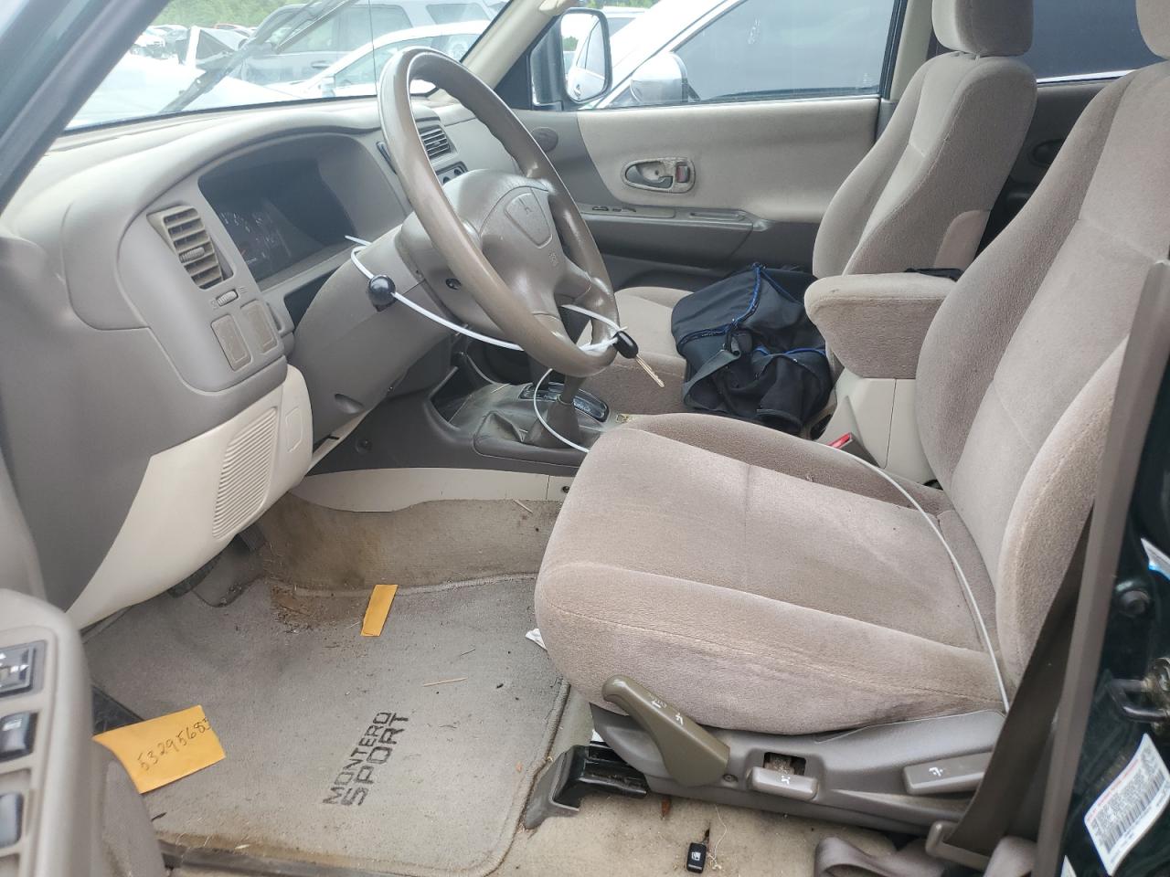 2001 Mitsubishi Montero Sport Es VIN: JA4MT21H61P056231 Lot: 53295685