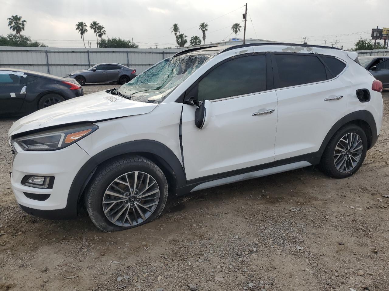 2019 Hyundai Tucson Limited en Venta en Mercedes, TX - Rollover