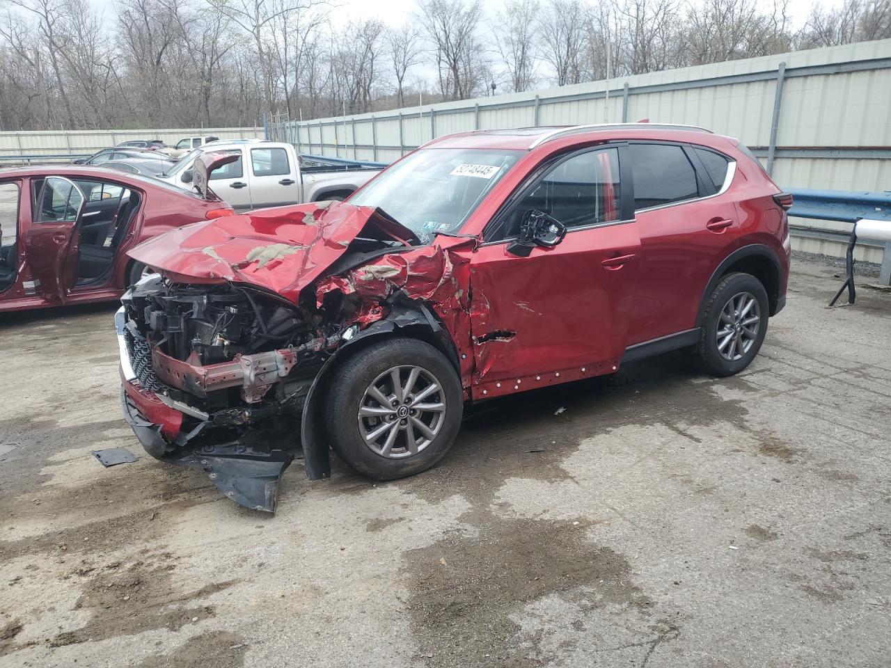 2022 Mazda Cx-5 Preferred на продаже в Ellwood City, PA - Front End