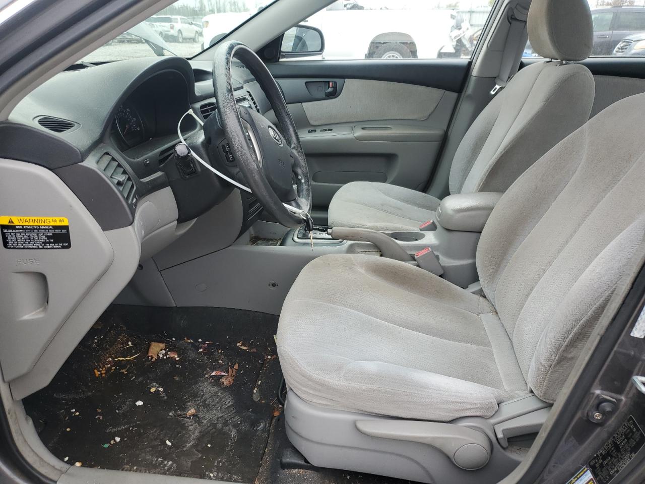 2008 Kia Optima Lx VIN: KNAGE123285226887 Lot: 52604405