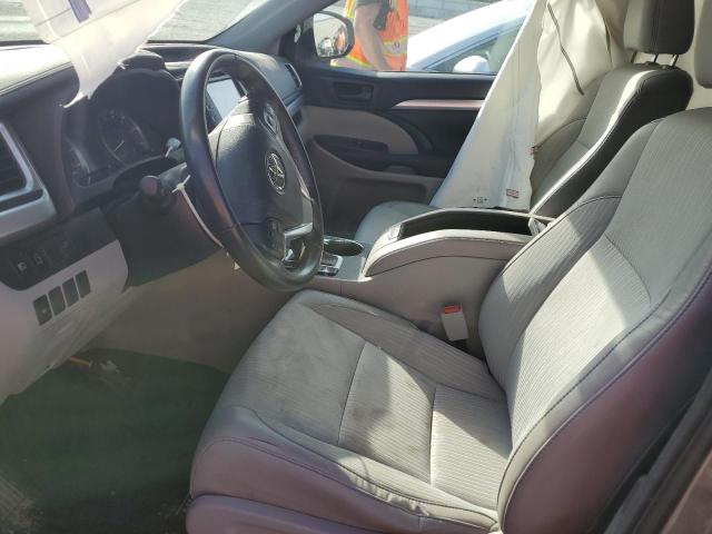  TOYOTA HIGHLANDER 2017 Szary