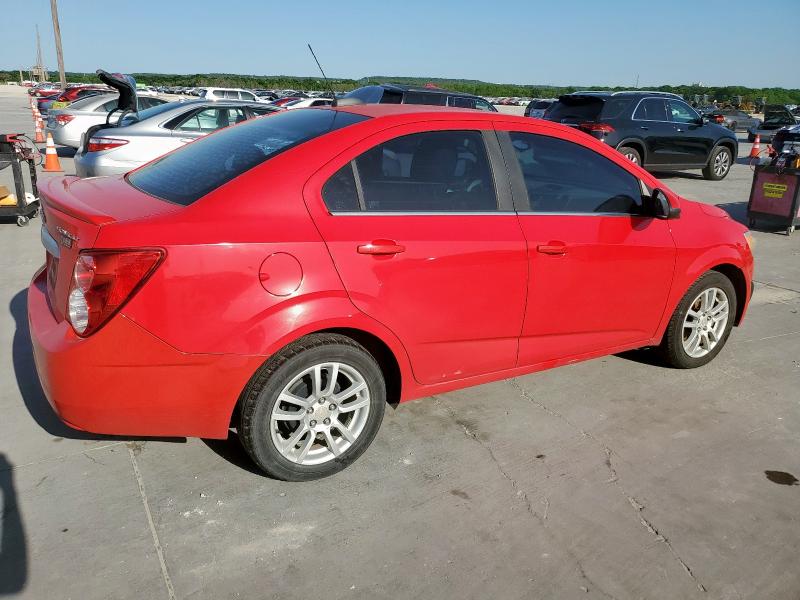 CHEVROLET SONIC 2016 Красный