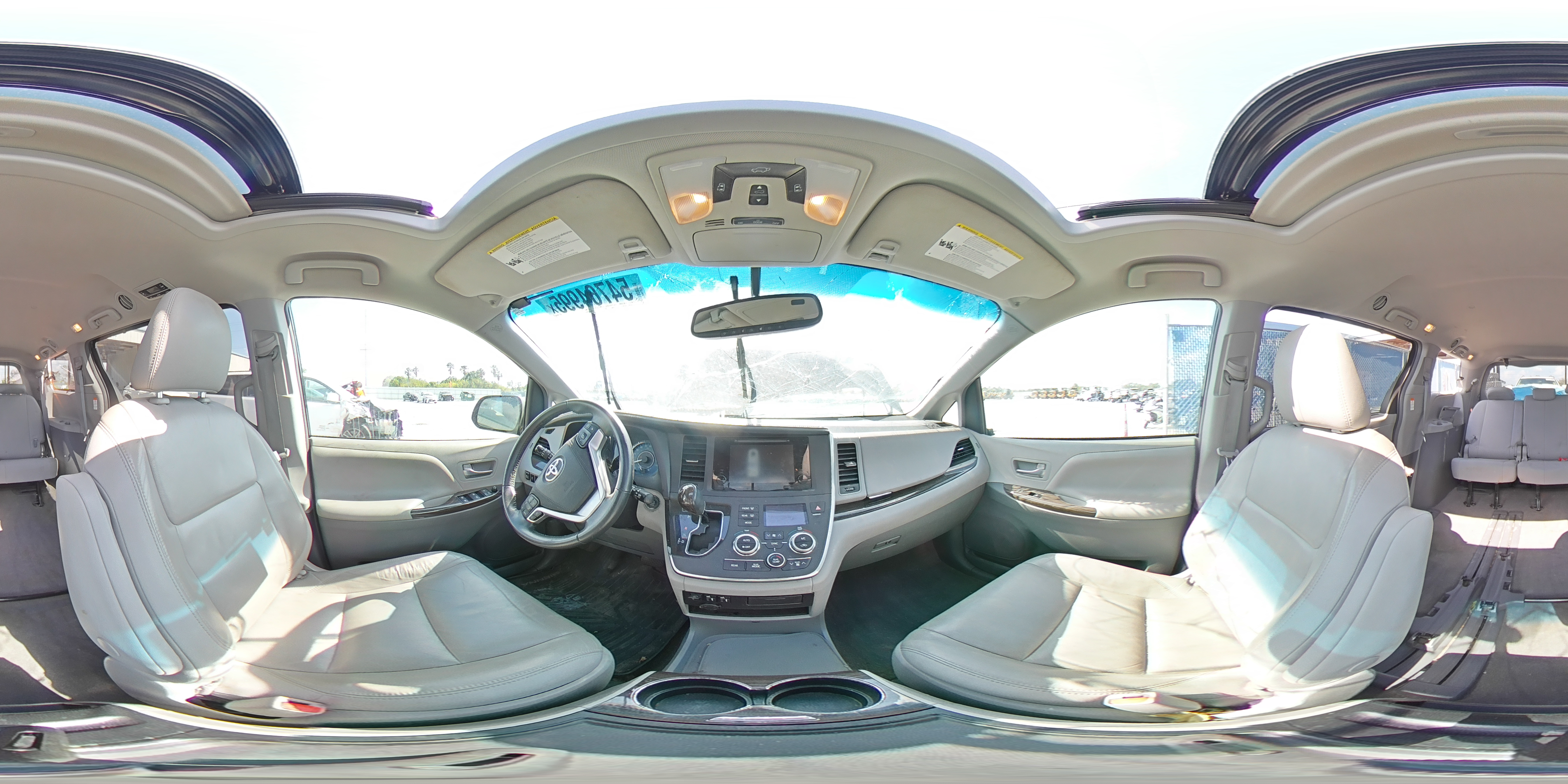 2017 Toyota Sienna Xle VIN: 5TDYZ3DC2HS848985 Lot: 54764995