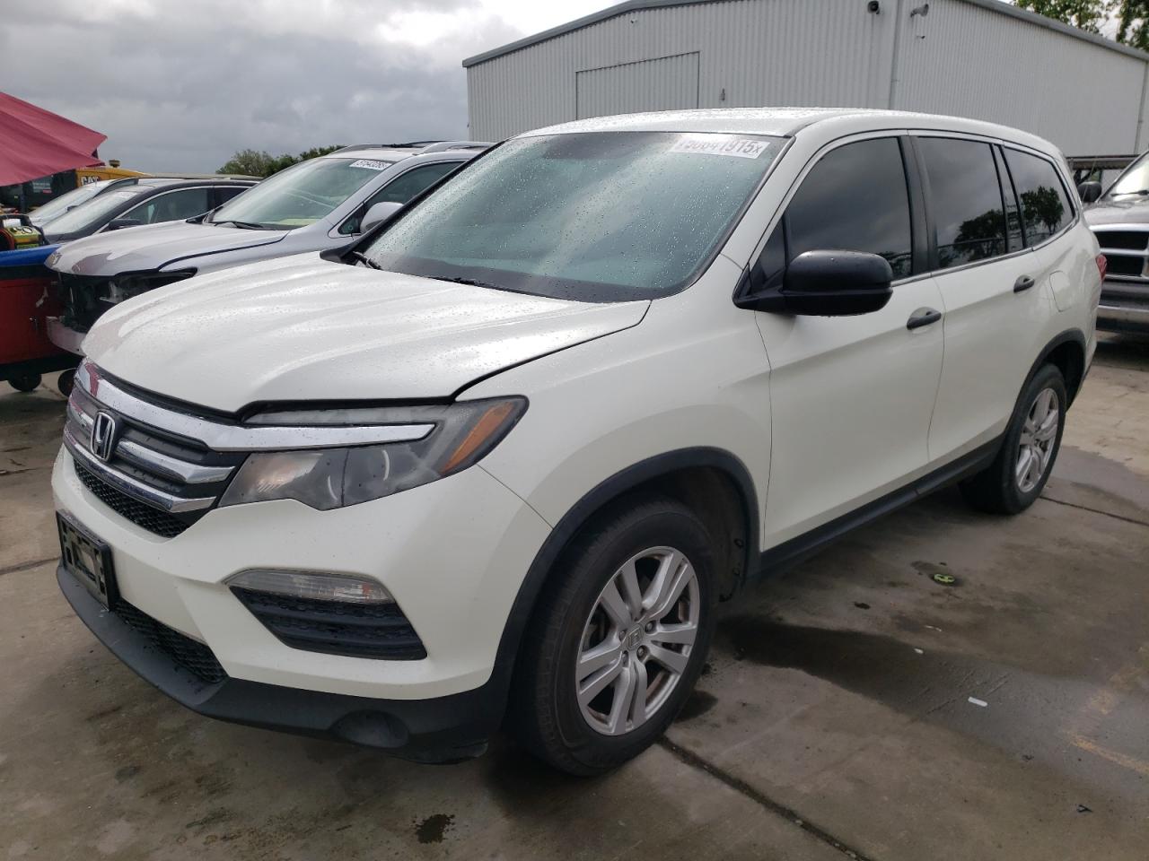 2018 Honda Pilot Lx للبيع في Sacramento، CA - Front End