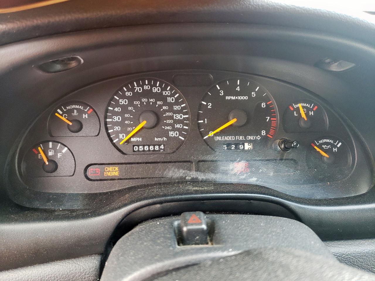1998 Ford Mustang Gt VIN: 1FAFP45X2WF272659 Lot: 54121775