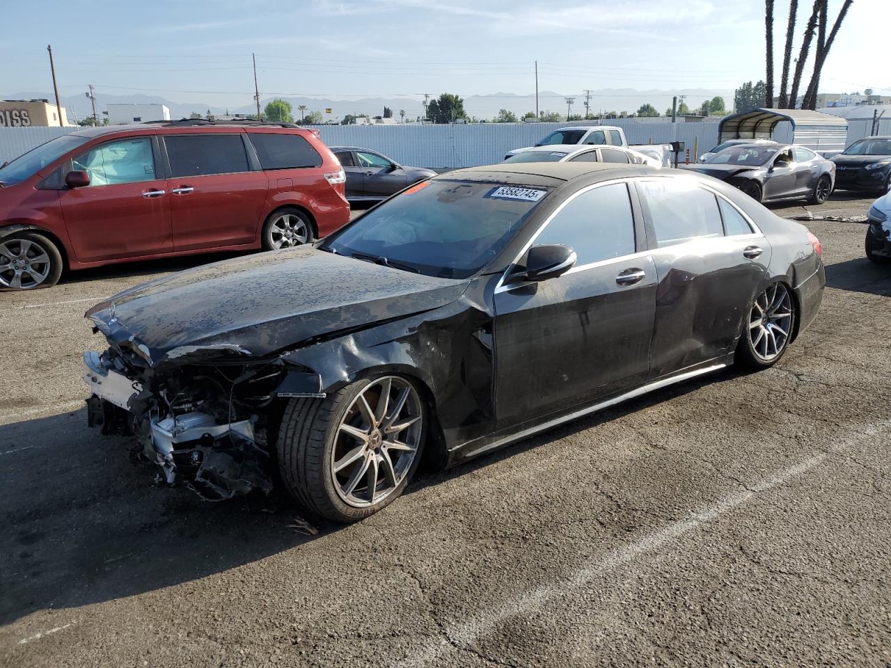 2019 Mercedes-Benz S 560 للبيع في Van Nuys، CA - All Over