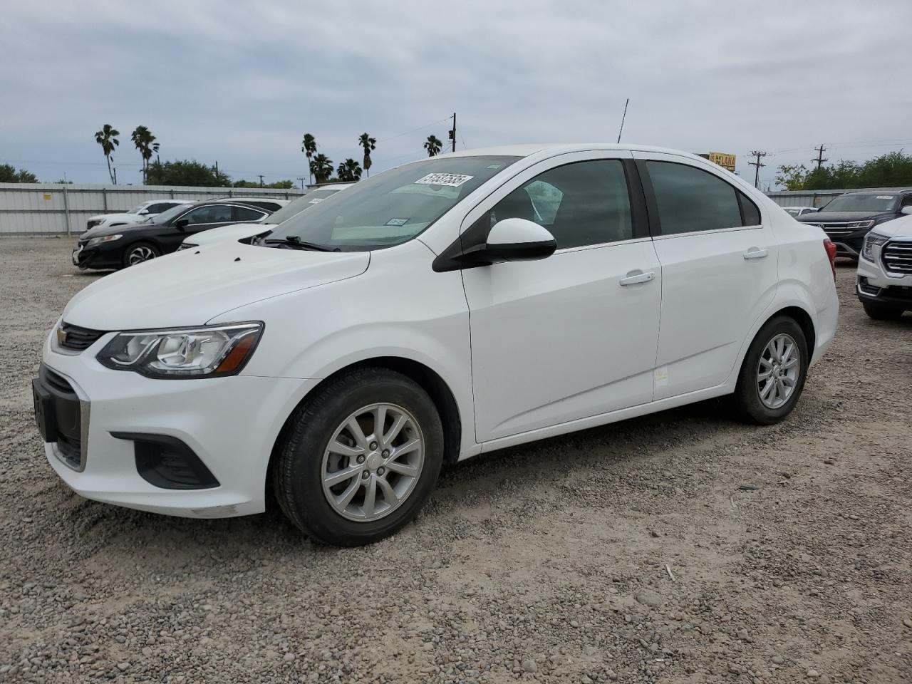2019 Chevrolet Sonic Lt за продажба в Mercedes, TX - Water/Flood