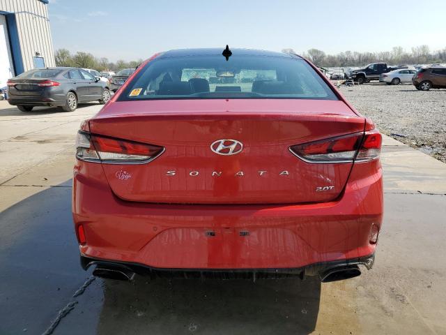  HYUNDAI SONATA 2019 Красный