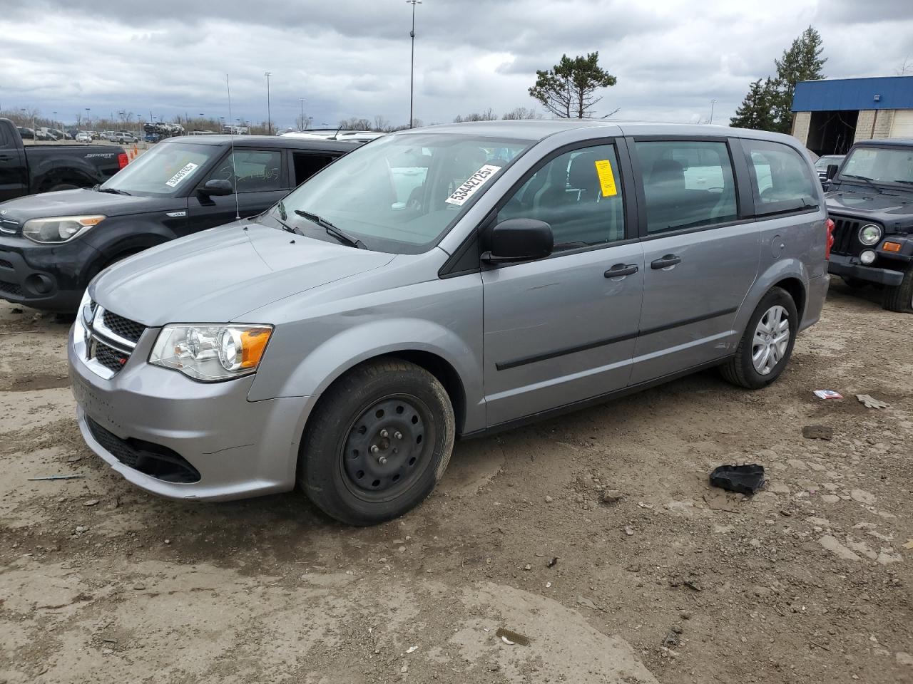 2015 Dodge Grand Caravan Se na sprzedaż w Woodhaven, MI - Rear End