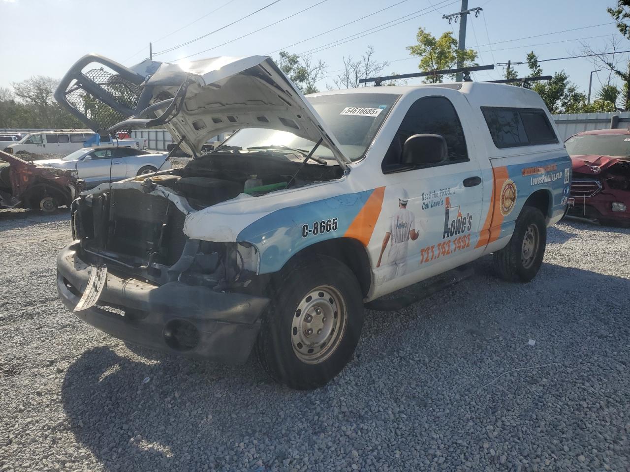 2005 Dodge Ram 1500 St na sprzedaż w Riverview, FL - Front End