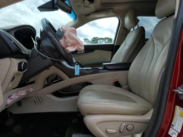  LINCOLN MKX 2016 Red