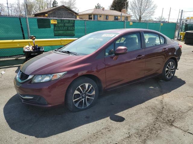 Седаны HONDA CIVIC 2013 Бургунди