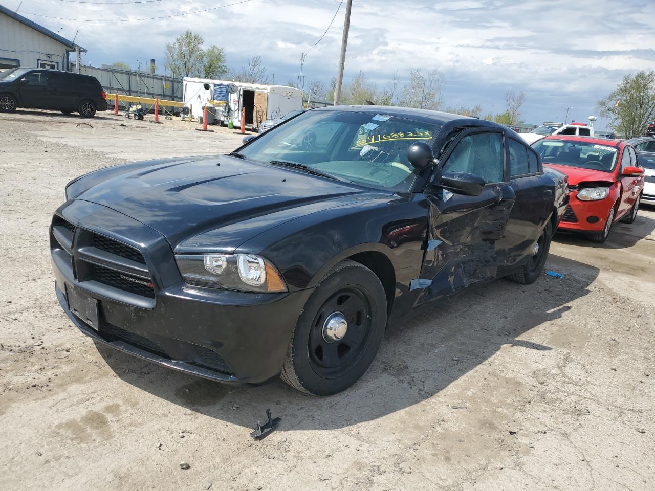2013 Dodge Charger Police for Sale in Pekin, IL - Side