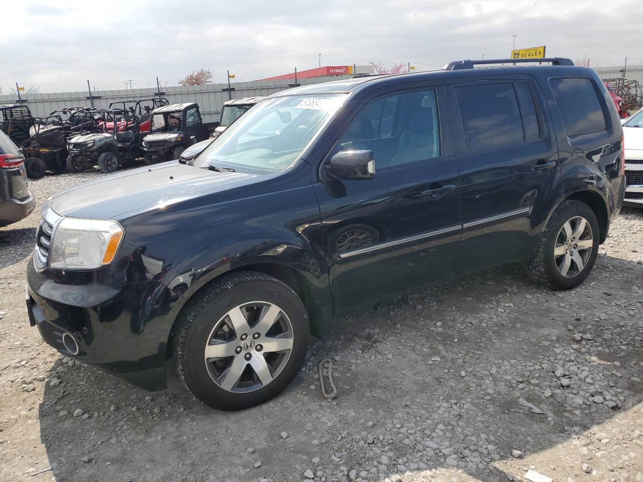 2015 Honda Pilot Touring للبيع في Cahokia Heights، IL - Hail