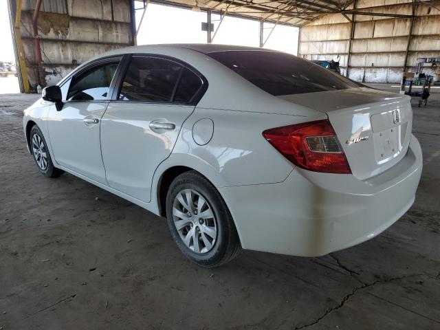 Sedans HONDA CIVIC 2012 White
