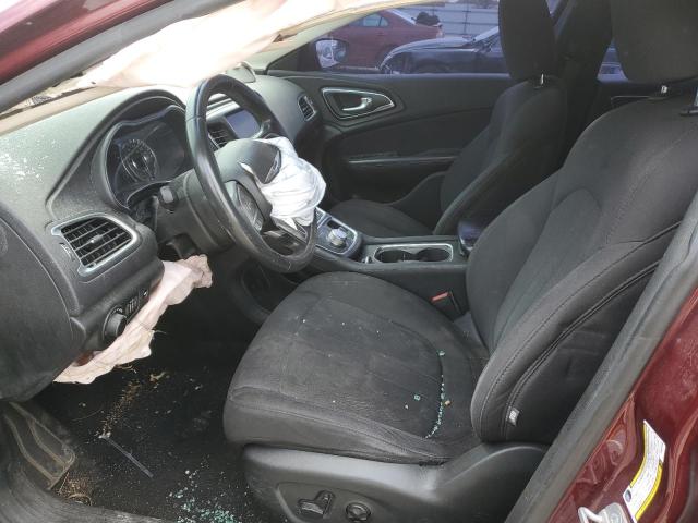  CHRYSLER 200 2015 Красный