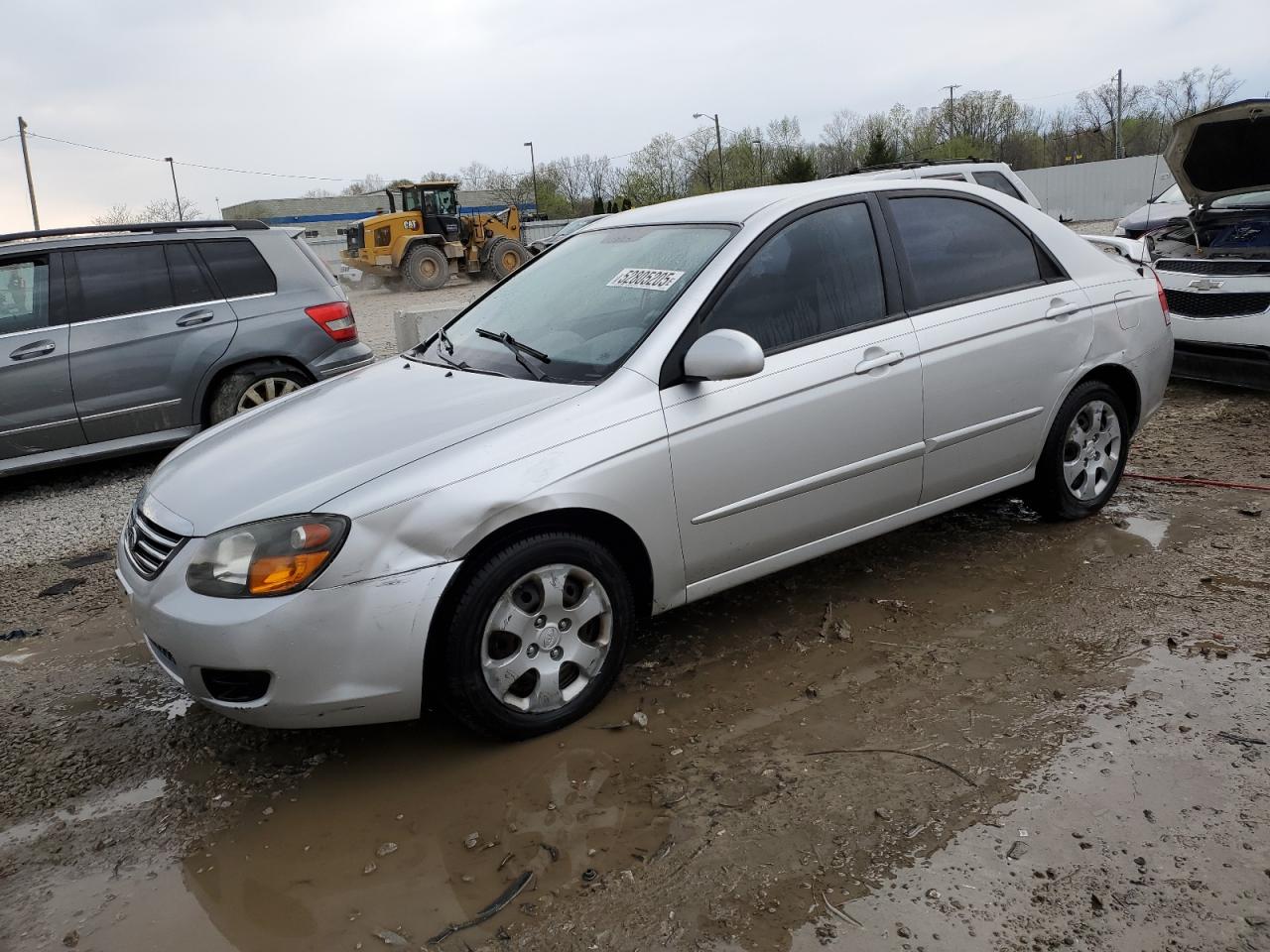 2009 Kia Spectra Ex للبيع في Louisville، KY - Front End