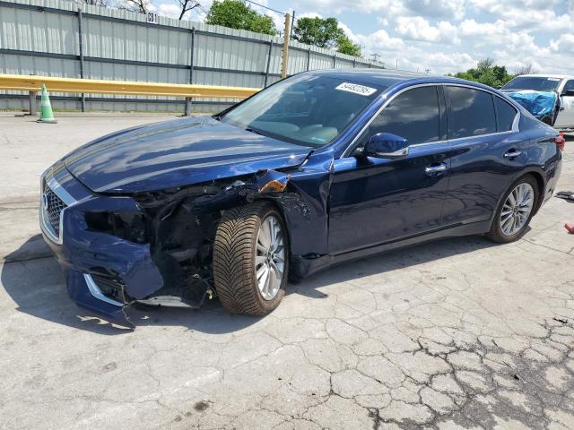  INFINITI Q50 2021 Синий