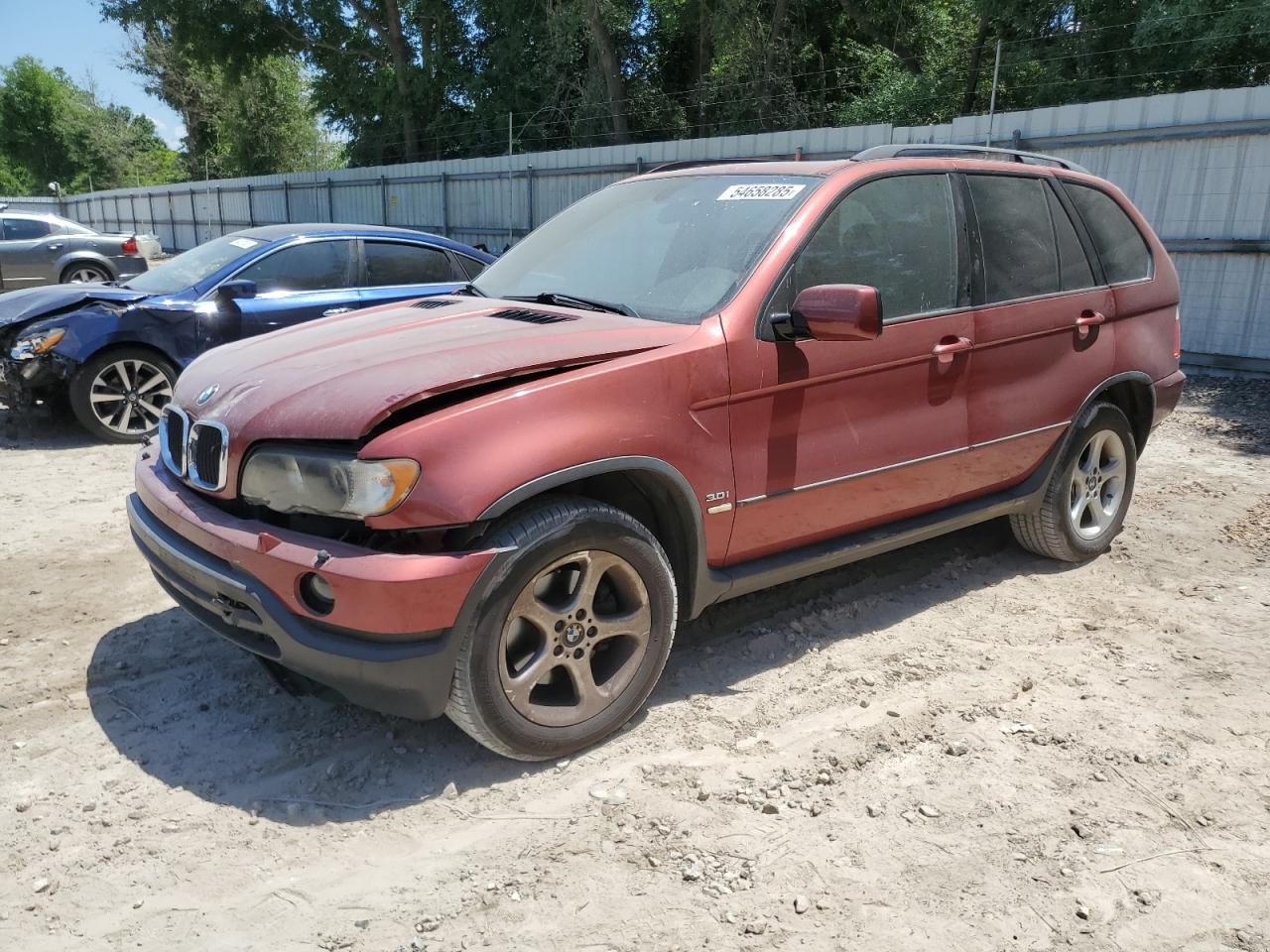 2002 Bmw X5 3.0I na sprzedaż w Midway, FL - Front End