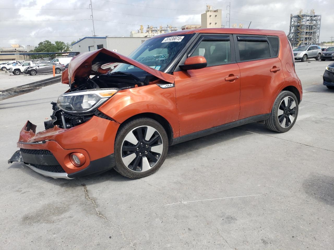 2018 Kia Soul + للبيع في New Orleans، LA - Front End