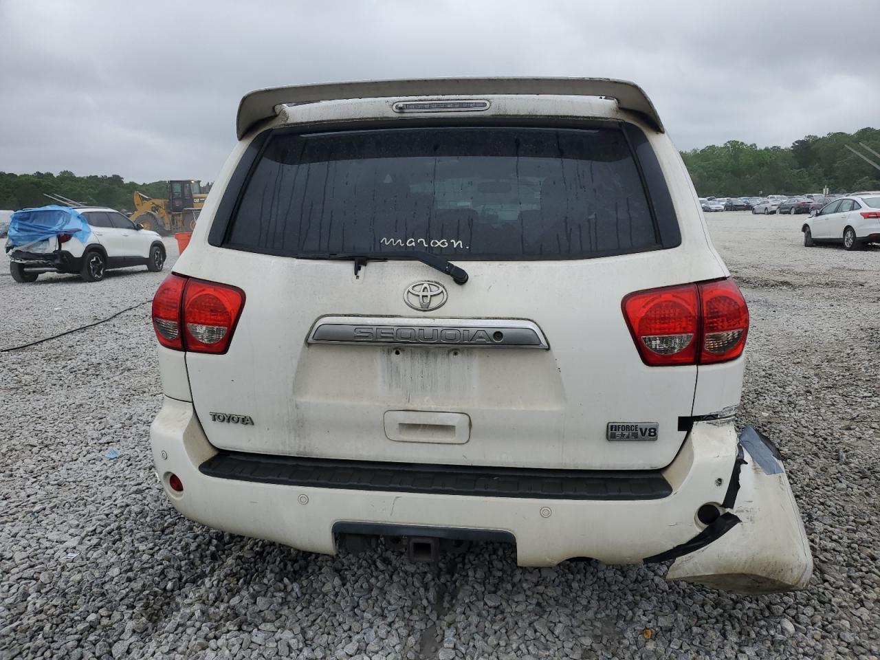 2008 Toyota Sequoia Limited VIN: 5TDZY68A98S005884 Lot: 54206955