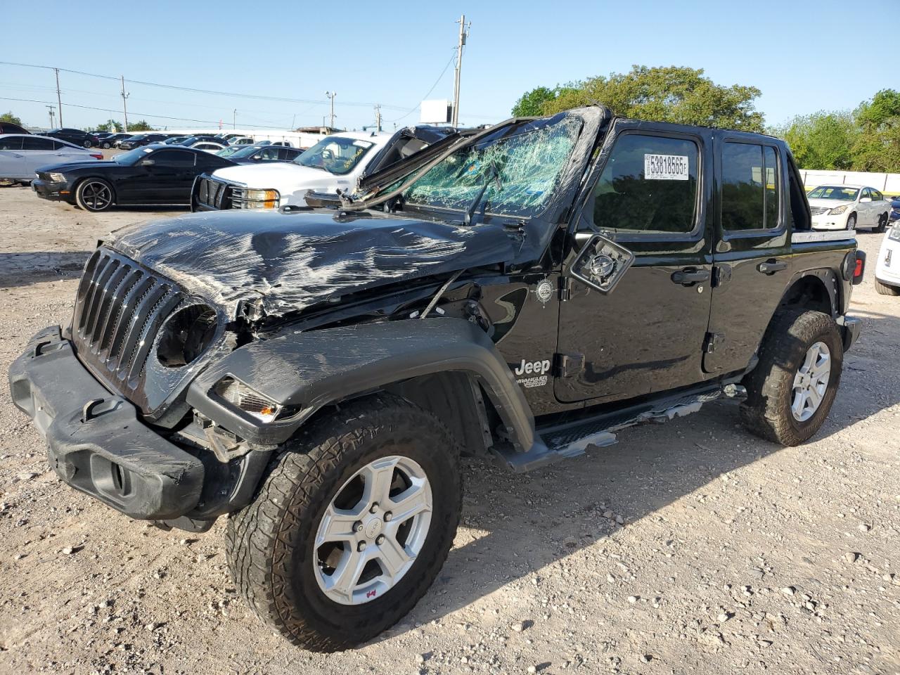 2020 Jeep Wrangler Unlimited Sport zu verkaufen in Oklahoma City, OK - All Over