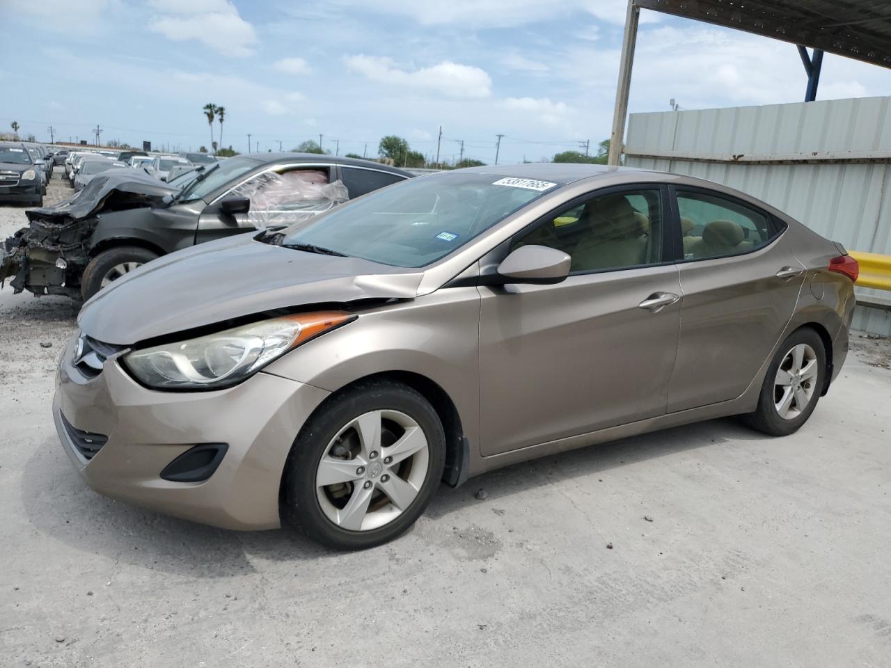 2013 Hyundai Elantra Gls იყიდება Corpus Christi-ში, TX - Front End