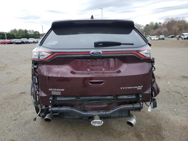  FORD EDGE 2018 Burgundy