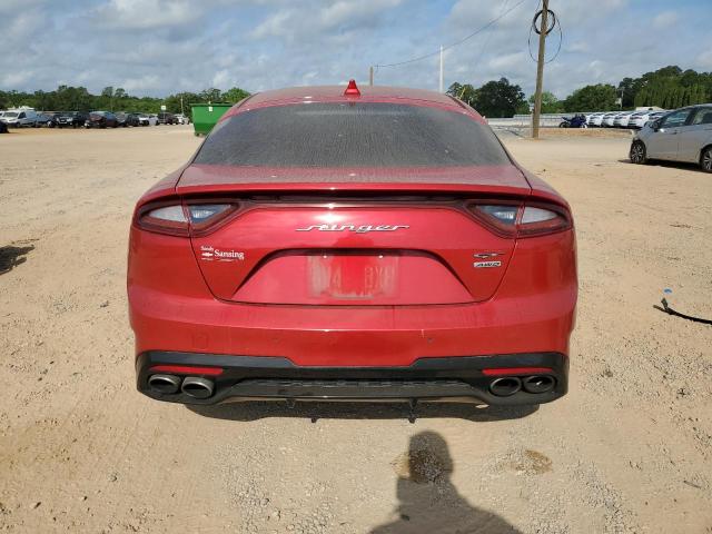  KIA STINGER 2018 Красный