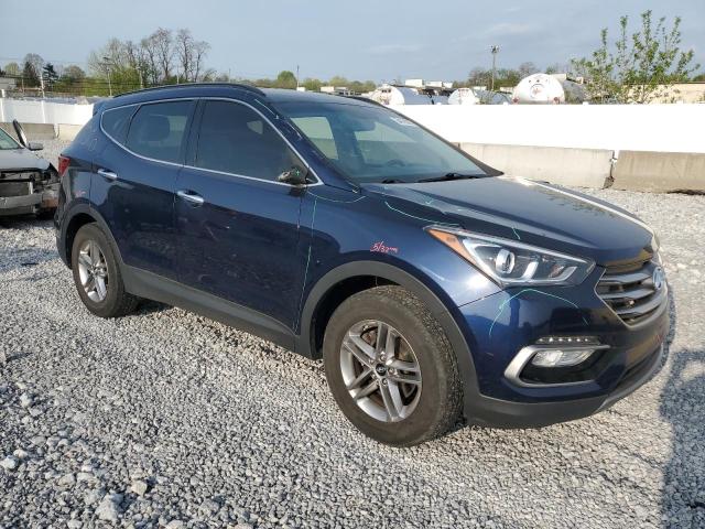  HYUNDAI SANTA FE 2017 Синий