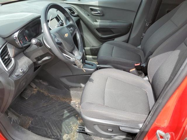  CHEVROLET TRAX 2018 Czerwony