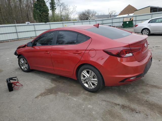  HYUNDAI ELANTRA 2019 Red