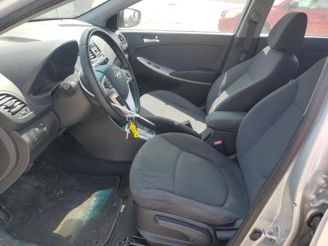  HYUNDAI ACCENT 2013 Сріблястий