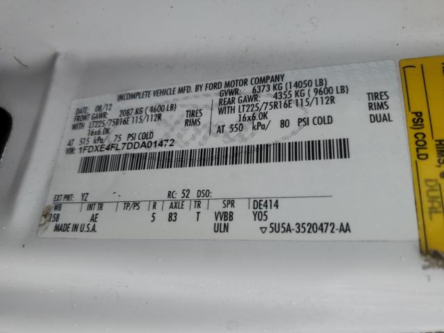 2013 FORD E450 REFRIGERATED TRUCK