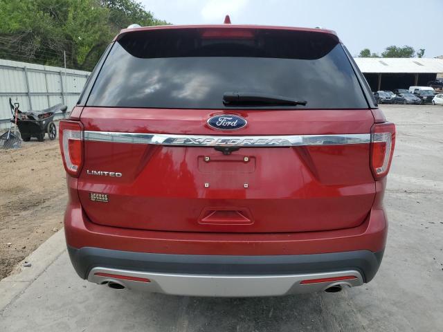  FORD EXPLORER 2017 Czerwony