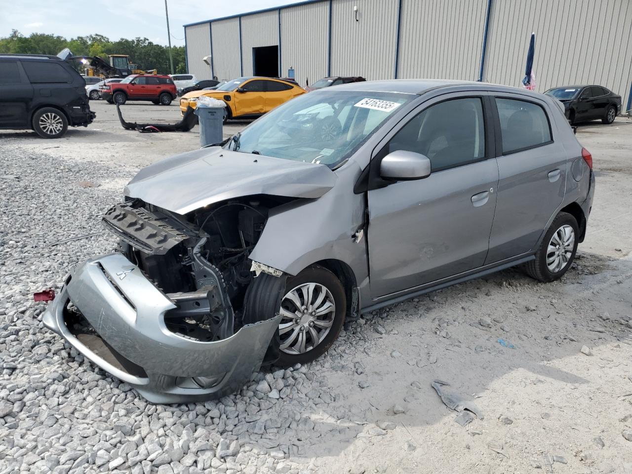 2015 Mitsubishi Mirage De للبيع في Apopka، FL - Front End
