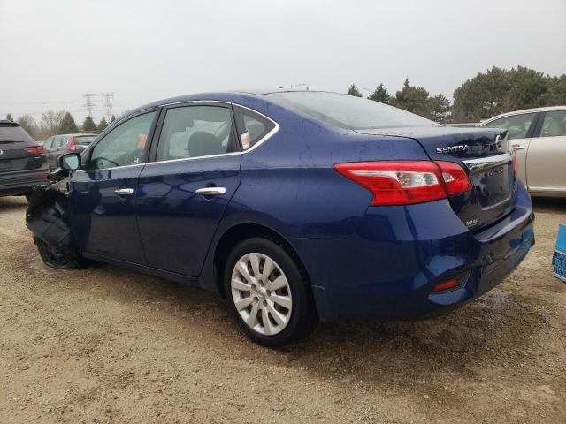  NISSAN SENTRA 2017 Blue