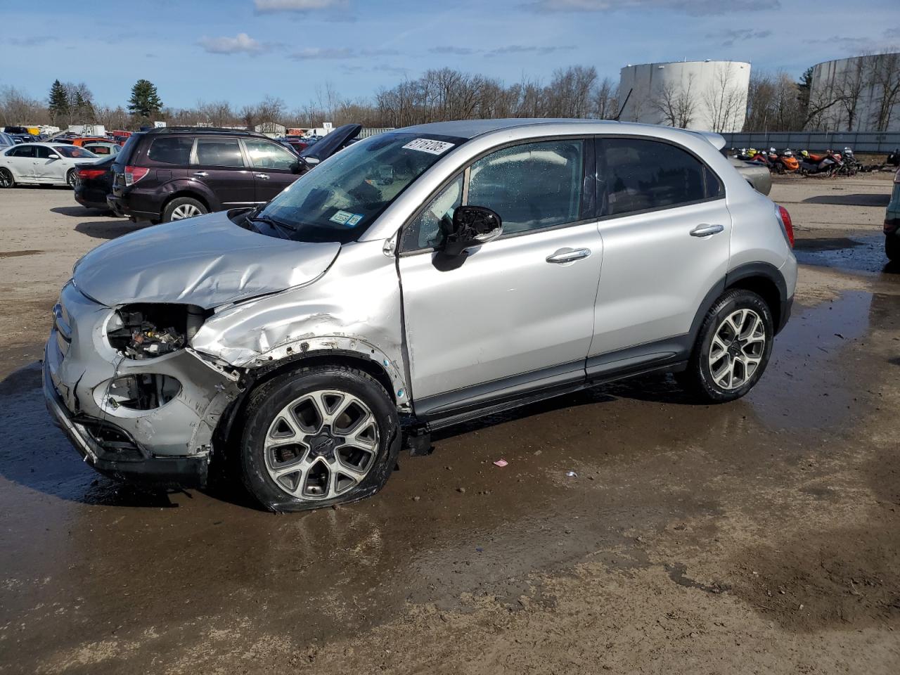 2016 Fiat 500X Trekking na sprzedaż w Central Square, NY - Front End