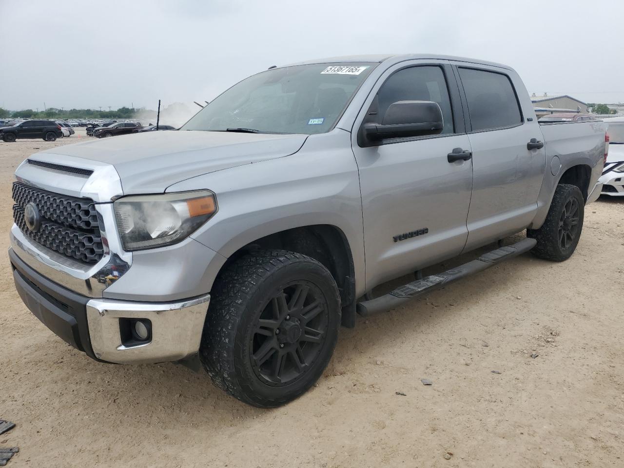 2019 Toyota Tundra Crewmax Sr5 продається в San Antonio, TX - Hail