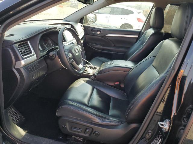  TOYOTA HIGHLANDER 2016 Чорний
