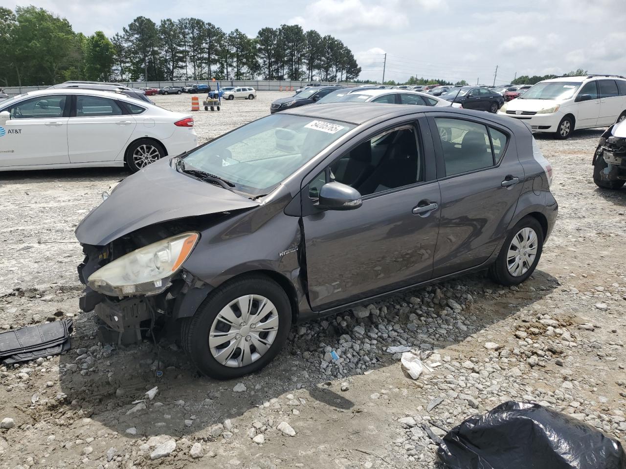 2013 Toyota Prius C na sprzedaż w Loganville, GA - Front End